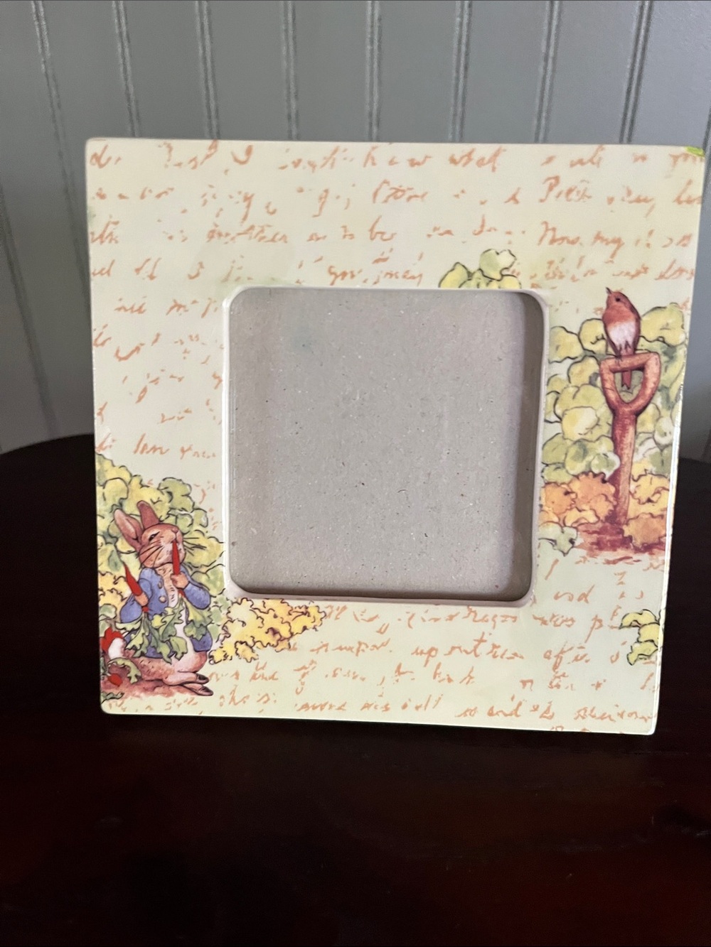 Peter Rabbit Storybook Bunny Square Photo Frame